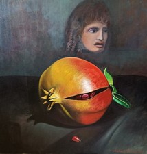 Antonio Sciacca cm 70x70 olio