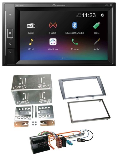 Pioneer dab mp3 2din bluetooth - mp3,