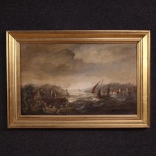 Dipinto fiammingo quadro ad