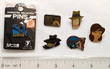 Lupin III anime pin LOT Goemon