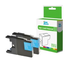 2 Cyan Ink Cartridge Fits For