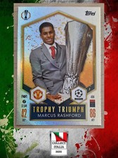 Match Attax 24/25 Marcus Rashford Trophy Triumph #436 Champions League