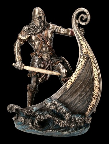 Statua vichinga halvor - halvor,