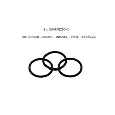 3 Guarnizioni De Longhi Krups