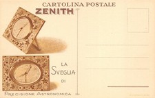 A8396) OROLOGIO, LA SVEGLIA ZENITH DI PRECISIONE ASTRONOMICA, DITTA LINKE GENOVA