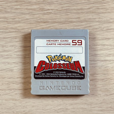Nintendo Gamecube Memory Card Pokemon Colosseum ORIGINALE FUNZIONANTE