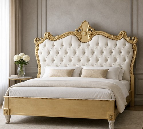 Letto matrimoniale luigi in - xv,