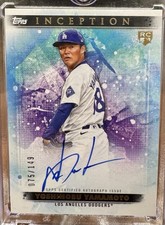 2024 Topps Inception - Yoshinobu Yamamoto BRES-YY Inception /149 WS MVP (AU, RC)