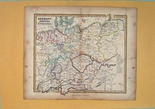 Vecchia Stampa Antica Germania