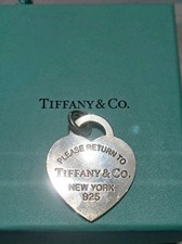 ciondolo Tiffany & Co collezione Return to size XL , colore argento