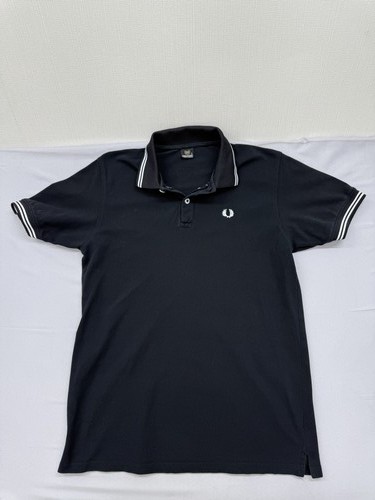 Polo fred perry nera - nera, cotone