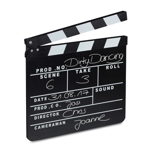 Ciak cinematografico nero
