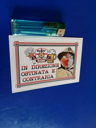 Adesivo stickers ultras genoa - adesivo,