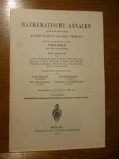 MATHEMATISCHE ANNALEN  ALBERT