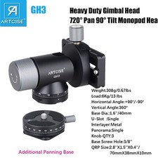 Monopiede Gimbal Head supporto