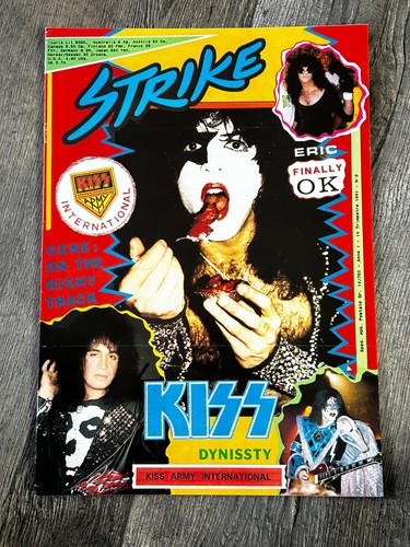 Kiss fanzine magazine - fanzine,