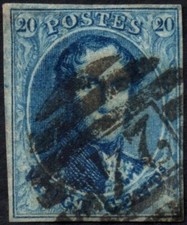 BELGIO 1861 - 11 - Leopoldo I