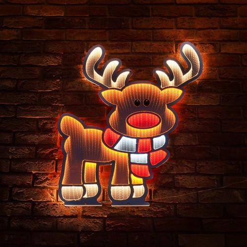 Figura renna rudolph con - rudolph,
