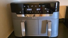  Friggitrice ad Aria Moulinex XXL Dual Easy Fry 11 Litri Doppio Cestello