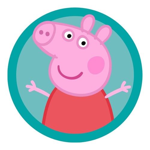 Cialda ostia peppa pig - in,