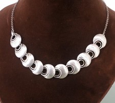 Collana in argento art deco DESIGN COLLIER ART NOUVEAU collana