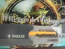 🔴 PARKER penna sfera roller VECTOR gialla scrive con scatola mai usata vintage