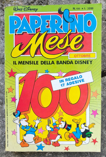 Paperino mese ottobre 1988 - paperino,