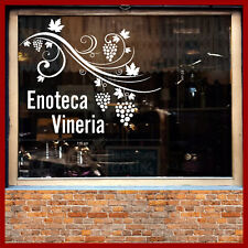 adesivi enoteca vetrine vetrofanie vino a1140