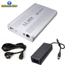 CASE BOX ESTERNO 3.5" SATA IDE USB 2.0/3.0 ALLUMINIO PER HARD DISK ESTERNO