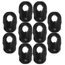  10 pezzi morsetti per corda in plastica morsetti per corda riutilizzabili connettore per cavo in plastica adatto