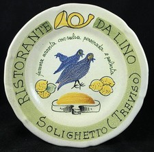 piatti del buon ricordo Solighetto Faraona Pres. 1965