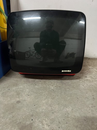 Vintage autovox rossa - tv,