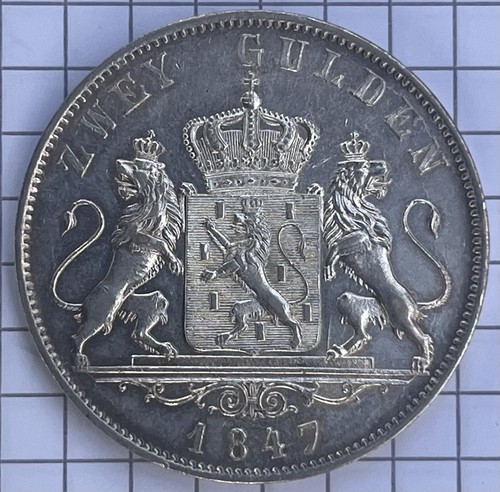 Nassau doppio fiorino 1847