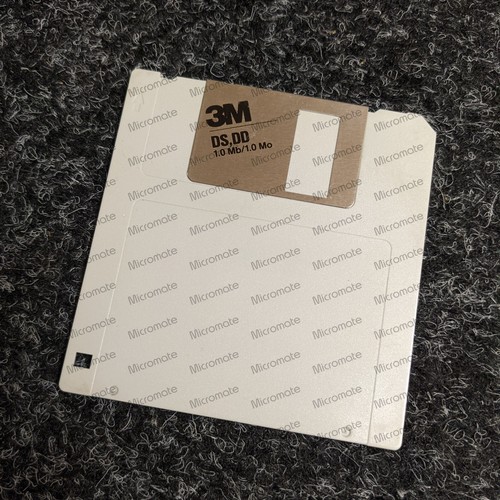 Floppy disk dsdd - bianco, 3,5"