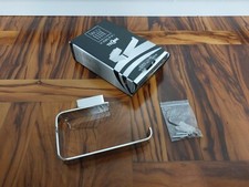 porta rotolo carta igienica cromato nuovo