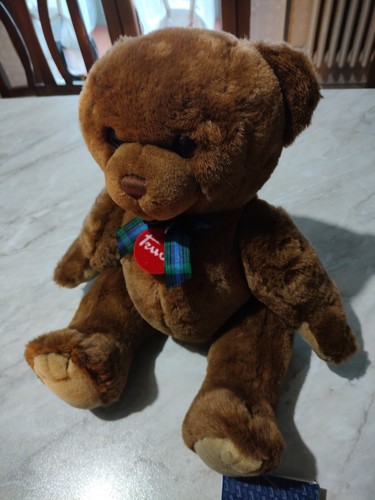 Peluche trudi orso - trudi, snodabile