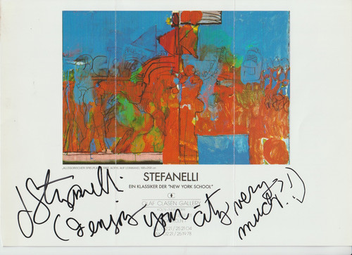 Stefanelli biglietto invito - biglietto, d'invito