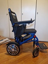 intermed pw-x10 carrozzina disabili pieghevole motorizzata