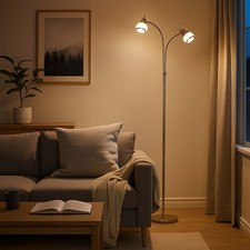 Piantana Luci Soggiorno Vetro