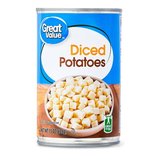 Patate dadini scatola di - dadini,