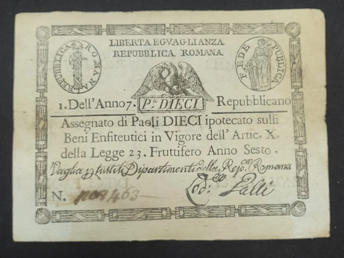 Paoli 1798 timbro - 10,
