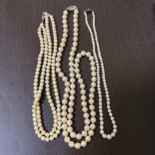 Set collana perle vintage - set,