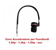 Cavo motore acceleratore fuoribordo Ozeam 1.3cv Aquaparx 1.2cv Ocean 1.5hp ecc