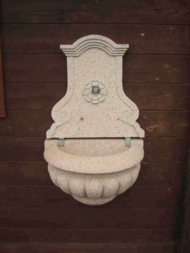 Fontana muro per giardino - fontana,