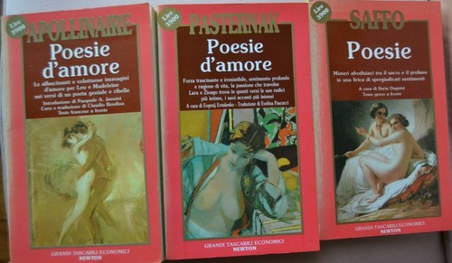 Lotto libri poesia - 3, di