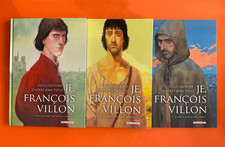 CRITONE JE, FRANCOIS VILLON SERIE COMPLETE TOMES 1 A 3 ED DECLCOURT COMME NEUF