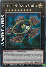 NUMBER 9: DYSON SPHERE • (Numero 9: Sfera Dyson) • Super R • AC14 DE020 • Lim