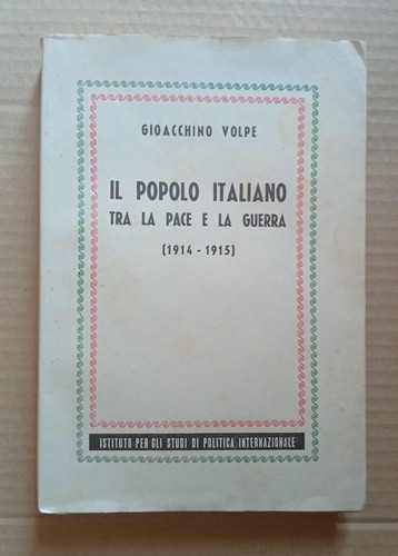 Gioacchino volpe popolo - gioacchino, il