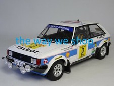 TALBOT SUNBEAM LOTUS WRC RALLY CODASUR ARGENTINA 1/24 WRC  NO TAMIYA HASEGAWA 