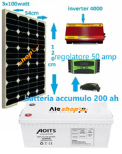 Kit Fotovoltaico  camper casa